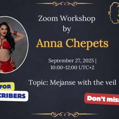 Anna Chepets live zoom workshop