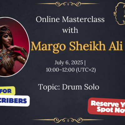Margo Sheikh Ali live zoom workshop