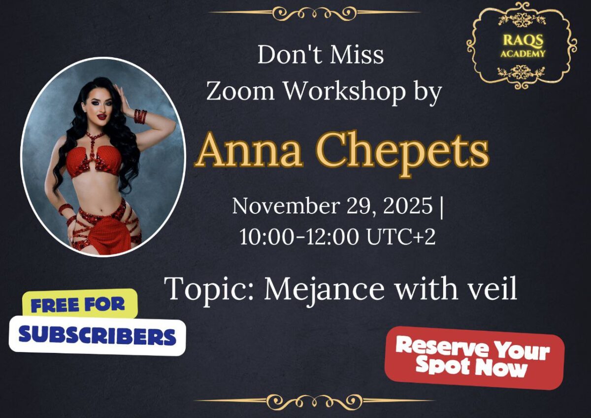 Anna Chepets – Mejance with Veil Masterclass ( Live Zoom Workshop)