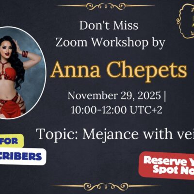 Anna Chepets – Mejance with Veil Masterclass ( Live Zoom Workshop)