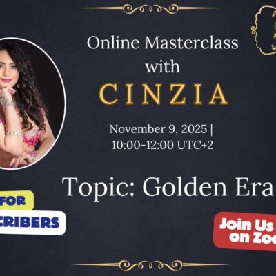 Cinzia – Golden Era Masterclass ( Live Zoom Workshop)