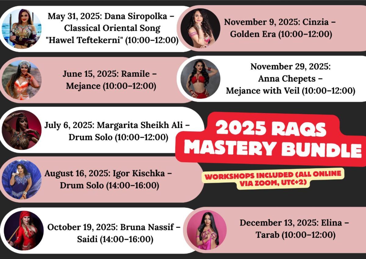 2025 Raqs Mastery Bundle 8 World-Class Workshops – Save 22%! - Image 2